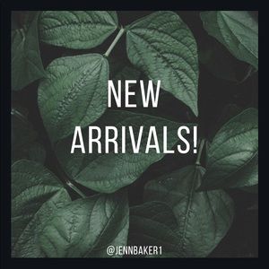 New arrivals to my closet!